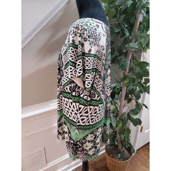 Style & Co. Women's Multicolor Polyester Scoop Neck Short Sleeve Top Blouse XL - Picture 6 of 12